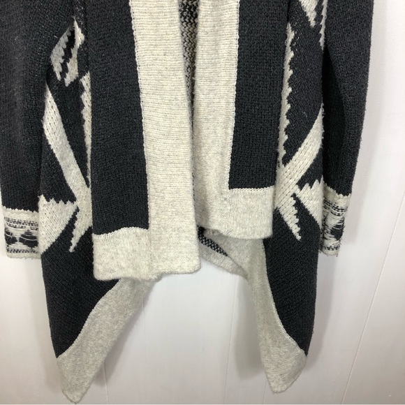 Line The Label Jacquard Open Sweater Sz M - Picture 8 of 12